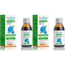 PURESSENTIEL RESPIRATOIRE Sirop Toux Enfant - 140 ml