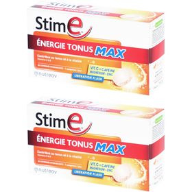 Stime Énergie Tonus Max vitamine C B caféine magnésium zinc