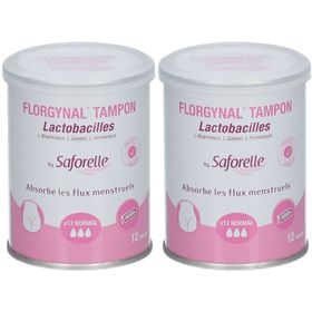 Saforelle® Florgynal® Tampon Probiotique sans applicateur Normal