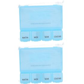 Estipharm Pilulier hebdomadaire rectangulaire 1 jour