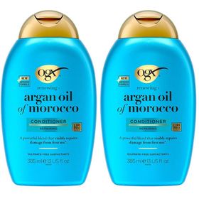 Ogx Apres Shampooing Huile Argan Du Maroc - Cheveux Secs & Abimes - 385ml
