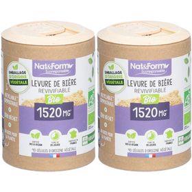 Nat&Form Levure de bière Bio revivifiable