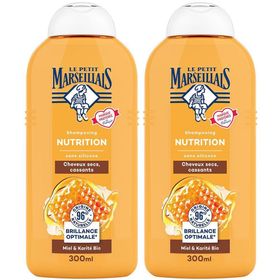 Le Petit Marseillais Shampooing Nutrition Miel & Karité Cheveux Secs 300ml