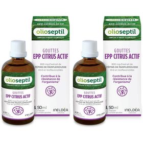 OLIOSEPTIL EPP CITRUS ACTIF 50ML x2
