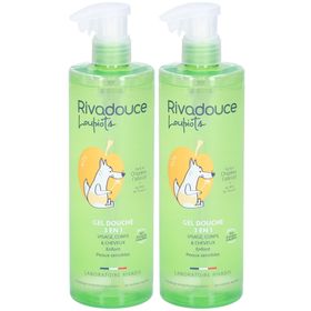 RIVADOUCE Gel Douche 3en1 Loupiots Chapeau l'Abricot 400 ml