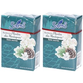 SOLENS Bonbons Plantes des Montagnes Sans Sucres