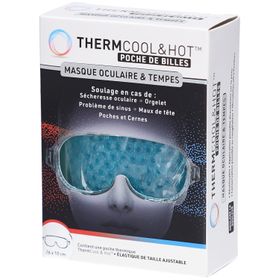 BAUSCH + LOMB Thermcool&Hot Poche de Billes Masque Oculaire & Tempes