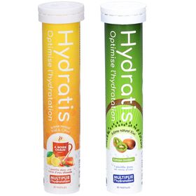 HYDRATIS Pastilles Hydratation Electrolytes Kiwi + Miel Citron