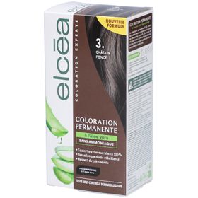 ELCEA Coloration Permanente Châtain Foncé – 3