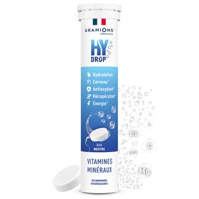 Granions Pastille hydratation Électrolytes HYDROP - Neutre