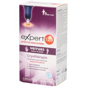 Novodex Expert 1.2.3. Cryostylo Verrues Pieds et Mains