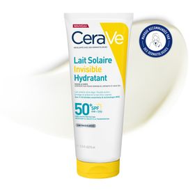 CeraVe Lait Solaire Hydratant Invisible SPF50+ Visage et Corps