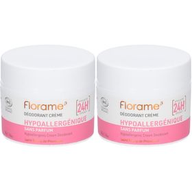 FLORAME Déodorant Crème Hypoallergénique