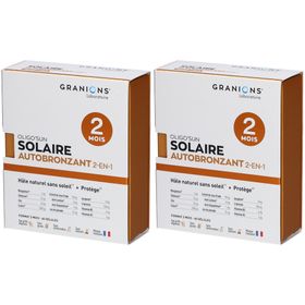 GRANIONS Oligo'Sun Solaire Autobronzant 2-en-1 Format 1 mois