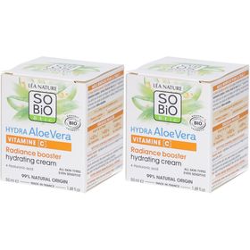 SO BIO ETIC Hydra AloeVera Crème Hydratante Booster d'Eclat