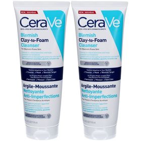 CERAVE Argile Moussante Nettoyante Anti-Imperfections