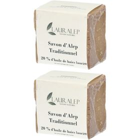 LAURALEP Savon d'Alep 20%