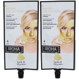 IROHA NATURE Masque raffermissant avec 24K GOLD