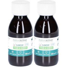 NATURACTIVE Sirop Toux & Gorge