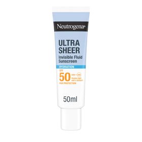 Neutrogena Ultra Sheer Fluide Invisible Hydratation SPF50
