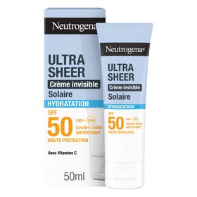 Neutrogena Ultra Sheer Solaire Crème Invisible Hydratation SPF50