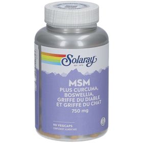 Solaray MSM 750 mg