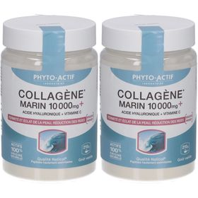 PHYTO-ACTIF Collagène Marin 10 000 mg + Acide Hyaluronique + Vitamine C