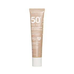 Alphanova Crème solaire teintée dorée SPF50+