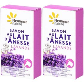 FLEURANCE Savon Lait d'Anesse Lavande