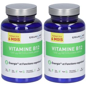 Granions Vitamine B12 Méthylcobalamine 1200 µg