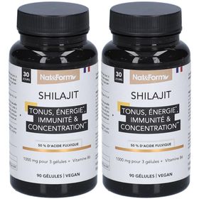 Nat & Form Shilajit 1000 mg + Vitamine B6