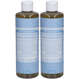 DR BRONNER'S savon liquide agrume orange
