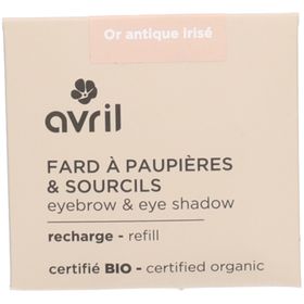 Avril Recharge Fard à Paupières & Sourcils - Or antique irisé