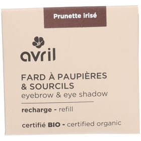 Avril Recharge Fard à Paupières & Sourcils - Prunette irisé