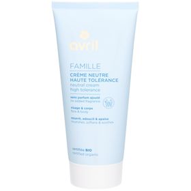 Avril Crème Neutre Haute Tolérance