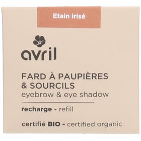 Avril Recharge Fard à Paupières & Sourcils - Etain irisé