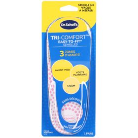 Dr. Scholl's Semelles Tri-Comfort Easy-to-Fit - Taille 40 à 47.5