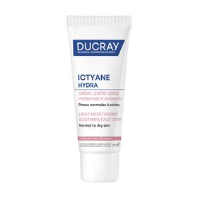 Ducray Ictyane Crème légère visage hydratante apaisante