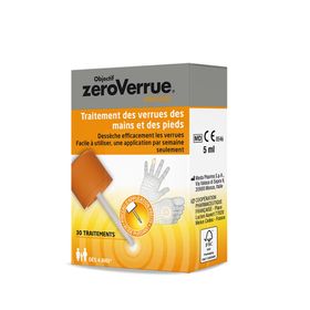 Objectif ZeroVerrue® Stylo C - Élimination des verrues - traitement asséchant à l’acide formique, 3 ml