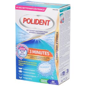Polident Nettoyant Quotidien pour Appareils Dentaires