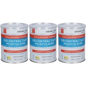 Laboratoire des GRANIONS® Décontractant Musculaire - Collagène Marin Poudre Saveur Citron