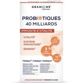 Granions Probiotiques Immunité & Vitalité