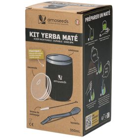 Amoseeds Kit Maté | Calebasse et Bombilla