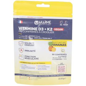 Nujimé Vitamine D3 + K2 Vegan