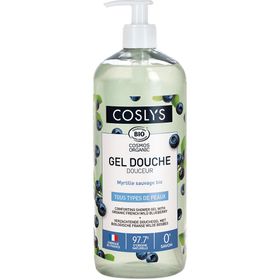 Coslys Gel douche douceur myrtille sauvage