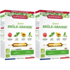 SUPER DIET Quatuor Bio  Brûle - Graisse Ampoule