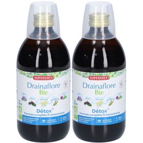 DRAINAFLORE BIO DÉTOX BOISSON - Boisson, complément alimentaire drainant, détoxifiant. -