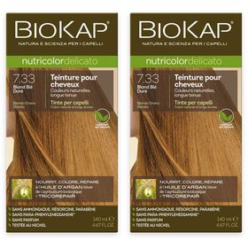 BIOKAP Nutricolor Delicato Teinture pour Cheveux 7.33 Blond Blé Doré