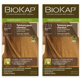 BIOKAP Nutricolor Delicato Teinture pour Cheveux 7.33 Blond Blé Doré
