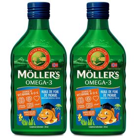 Moller's Oméga 3 Huile de Foie de Morue